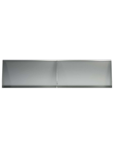 Muro di contenimento 4 pz 80 x 12 x 50 cm Acciaio zincato