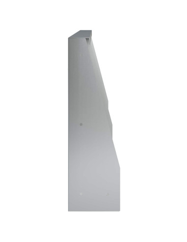 Muro di contenimento 4 pz 80 x 12 x 50 cm Acciaio zincato
