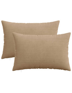 Federa 2 pcs HEERLEN Marrone 40 x 60 cm corduroy