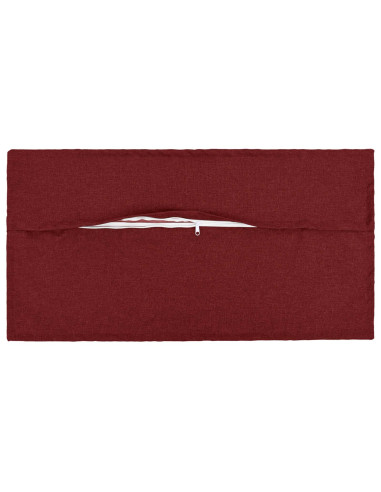 Cuscino con cuscino HOUTEN 12 pz Rosso Vino Lino