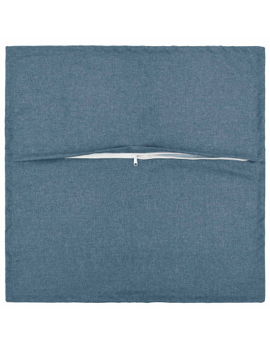 Cuscino con cuscino HOUTEN 6 pz Blu jeans Lino