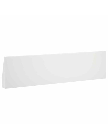 Muro di contenimento 6 pz 80 x 12 x 30 cm Acciaio Bianco