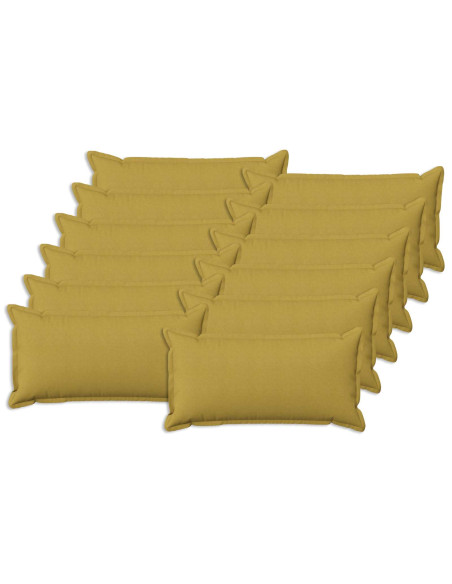 Cuscino con cuscino HOUTEN 12 pz Verde chiaro Lino