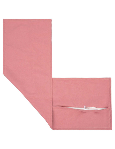 Cuscino con cuscino HOUTEN Rosa 40 x 145 cm Lino