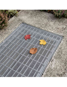 Copertura per pozzetto di luce con clip 5 pz 70 x 130 cm
