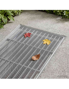 Copertura per pozzetto di luce con clip 2 pz 70 x 190 cm