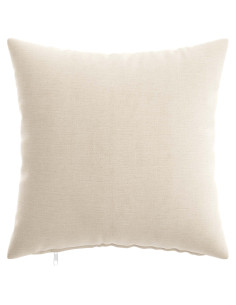 Federa 2 pz HEERLEN Crema 40 x 40 cm Tessuto Chenille 2