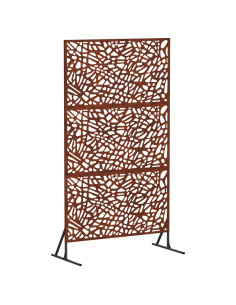 Schermo per Privacy 100 x 50 x 180 cm Acciaio Corten Ruggine 2
