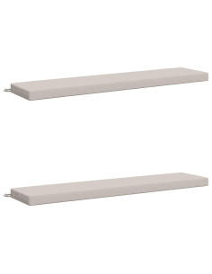 Cuscini per Panchina a 2 Pezzi SOEST 2 pz 100% Poliestere