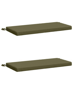 Cuscini per Panchina a 2 Pezzi SOEST 2 pz 100% Poliestere