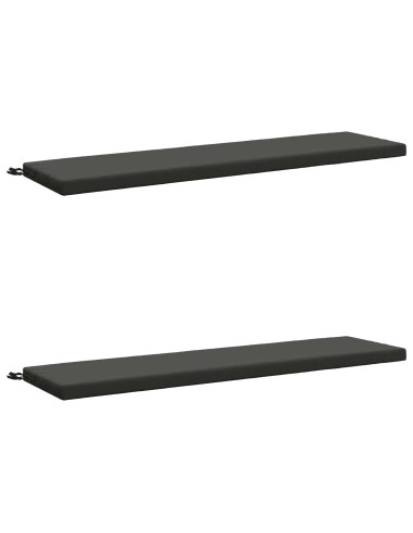 Cuscini per Panchina a 2 Pezzi SOEST 2 pz 100% Poliestere
