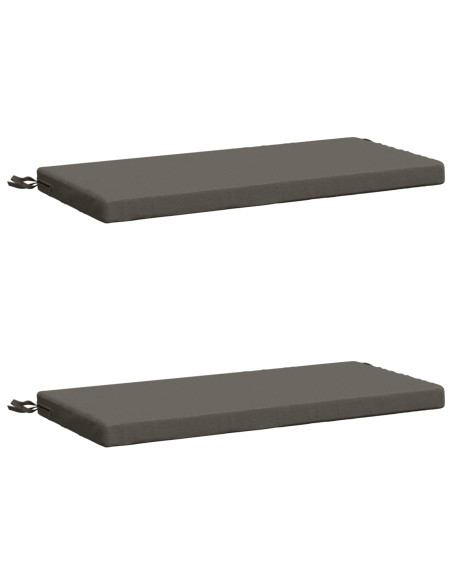 Cuscini per Panchina a 2 Pezzi SOEST 2 pz 100% Poliestere