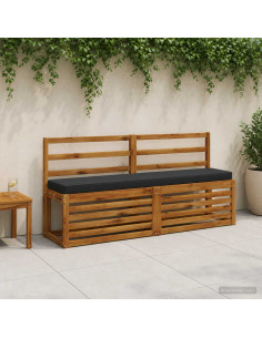 Cuscini per Panchina a 2 Pezzi VUGHT 2 pcs 100% Poliestere