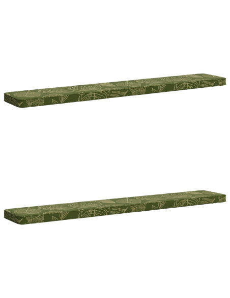 Cuscini per Panchina a 2 Pezzi VUGHT 2 pcs 100% Poliestere