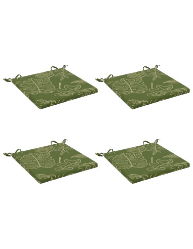 Cuscini per Sedia in 4 Pezzi SOEST 4 pz 100% Poliestere