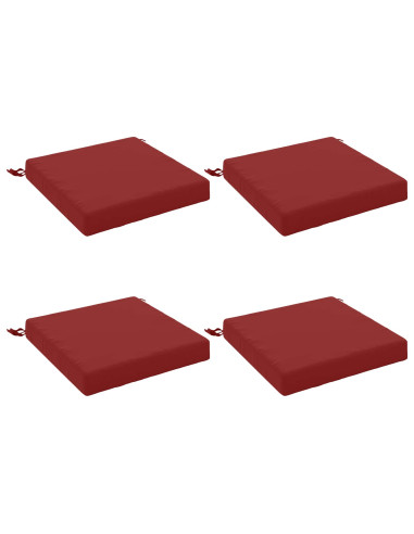 Cuscini per Sedia in 4 Pezzi SOEST 4 pz 100% Poliestere