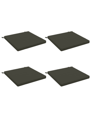 Cuscini per Sedia in 4 Pezzi SOEST 4 pz 100% Poliestere
