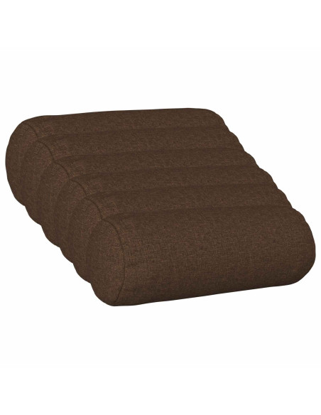 Cuscino con cuscino HEERLEN 6 pz Marrone Tessuto