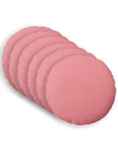 Cuscino con cuscino HEERLEN 6 pz Rosa Tessuto