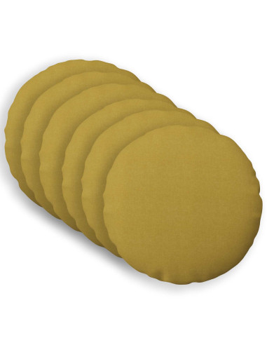 Cuscino con cuscino HEERLEN 6 pz Verde chiaro Tessuto
