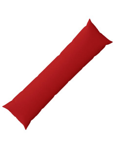 Cuscino con cuscino HEERLEN Rosso 40 x 145 cm Tessuto