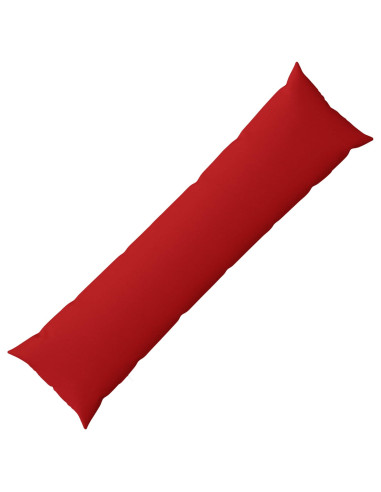 Cuscino con cuscino HEERLEN Rosso 40 x 145 cm Tessuto