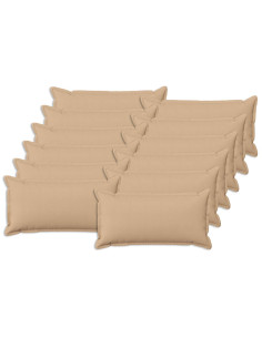 Cuscino con cuscino HOUTEN 12 pz Crema Lino