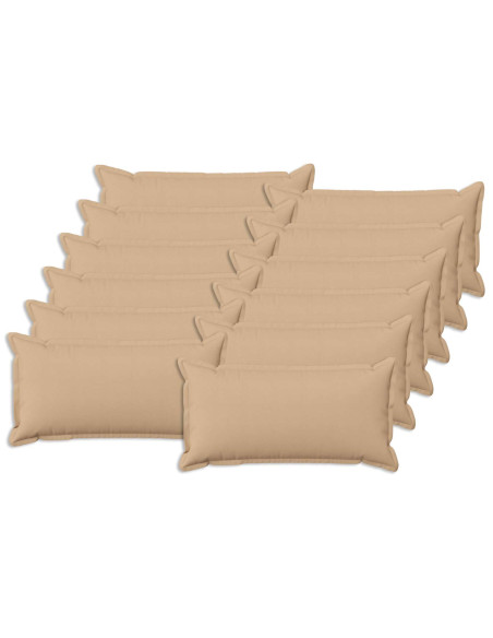 Cuscino con cuscino HOUTEN 12 pz Crema Lino
