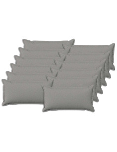 Cuscino con cuscino HOUTEN 12 pz Grigio Nuvola Lino