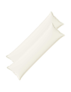 Cuscino con cuscino HOUTEN 2 pz Bianco Lino