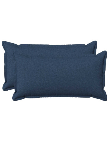 Cuscino con cuscino HOUTEN 2 pz Blu Lino