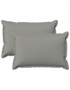Cuscino con cuscino HOUTEN 2 pz Grigio Nuvola Lino