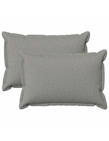 Cuscino con cuscino HOUTEN 2 pz Grigio Nuvola Lino