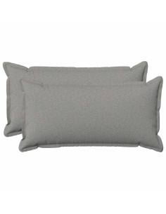 Cuscino con cuscino HOUTEN 2 pz Grigio Nuvola Lino