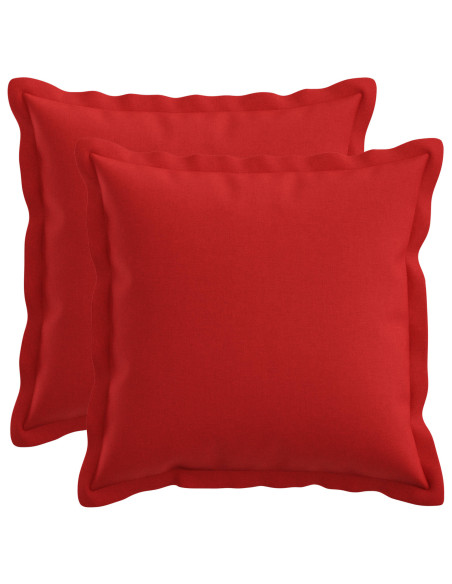 Cuscino con cuscino HOUTEN 2 pz Rosso Lino
