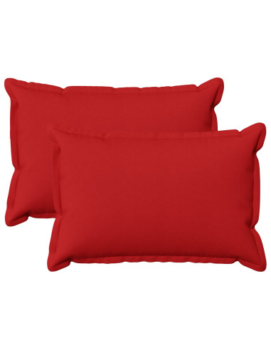 Cuscino con cuscino HOUTEN 2 pz Rosso Lino
