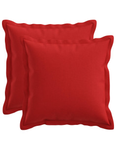 Cuscino con cuscino HOUTEN 2 pz Rosso Lino