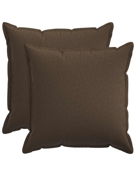 Cuscino con cuscino HOUTEN 2 pz Tortora Lino