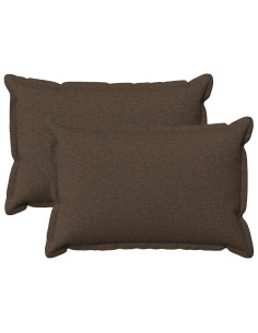 Cuscino con cuscino HOUTEN 2 pz Tortora Lino