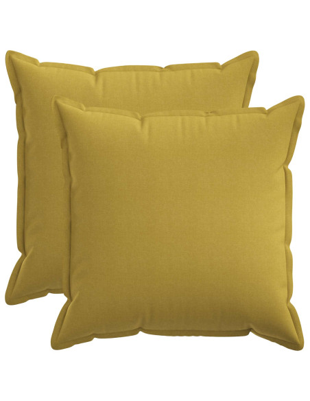 Cuscino con cuscino HOUTEN 2 pz Verde chiaro Lino