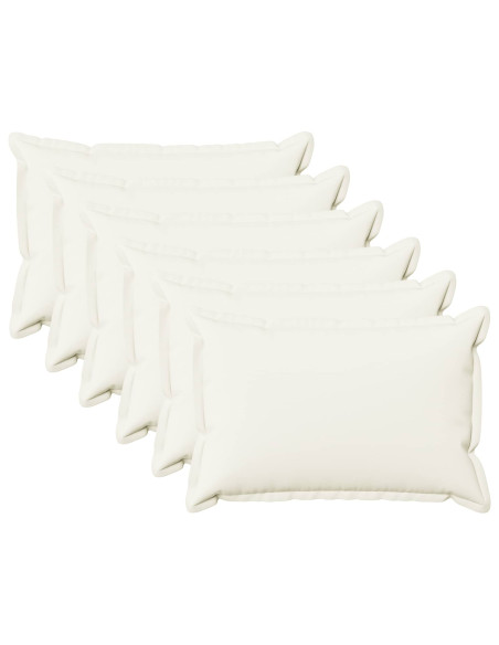 Cuscino con cuscino HOUTEN 6 pz Bianco Lino