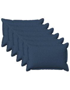 Cuscino con cuscino HOUTEN 6 pz Blu Lino