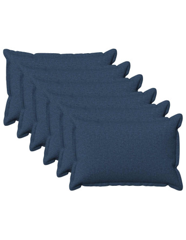 Cuscino con cuscino HOUTEN 6 pz Blu Lino