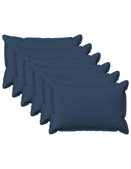Cuscino con cuscino HOUTEN 6 pz Blu Lino