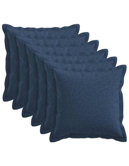 Cuscino con cuscino HOUTEN 6 pz Blu Lino