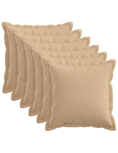 Cuscino con cuscino HOUTEN 6 pz Crema Lino
