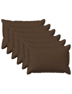 Cuscino con cuscino HOUTEN 6 pz Marrone Lino