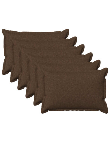 Cuscino con cuscino HOUTEN 6 pz Marrone Lino