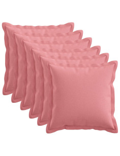 Cuscino con cuscino HOUTEN 6 pz Rosa Lino