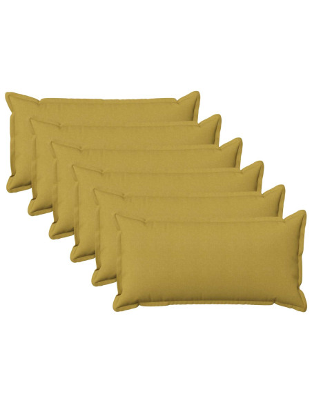 Cuscino con cuscino HOUTEN 6 pz Verde chiaro Lino